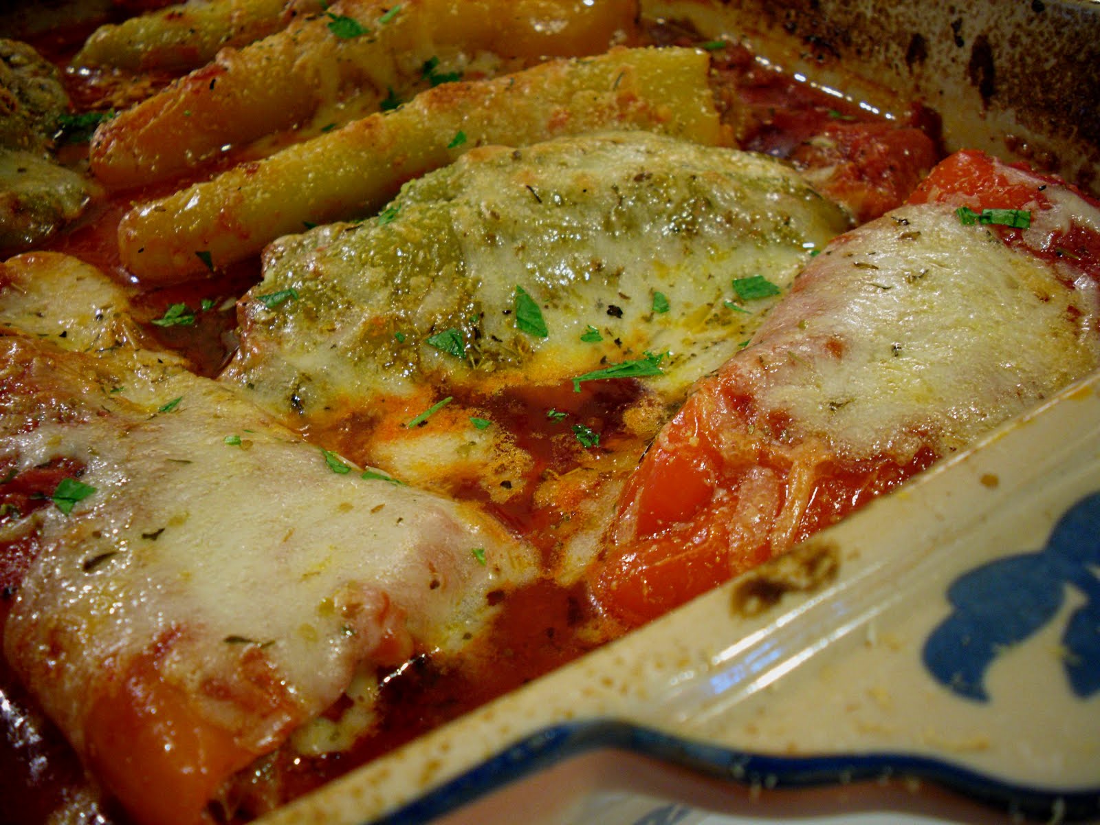 lidia stuffed peppers